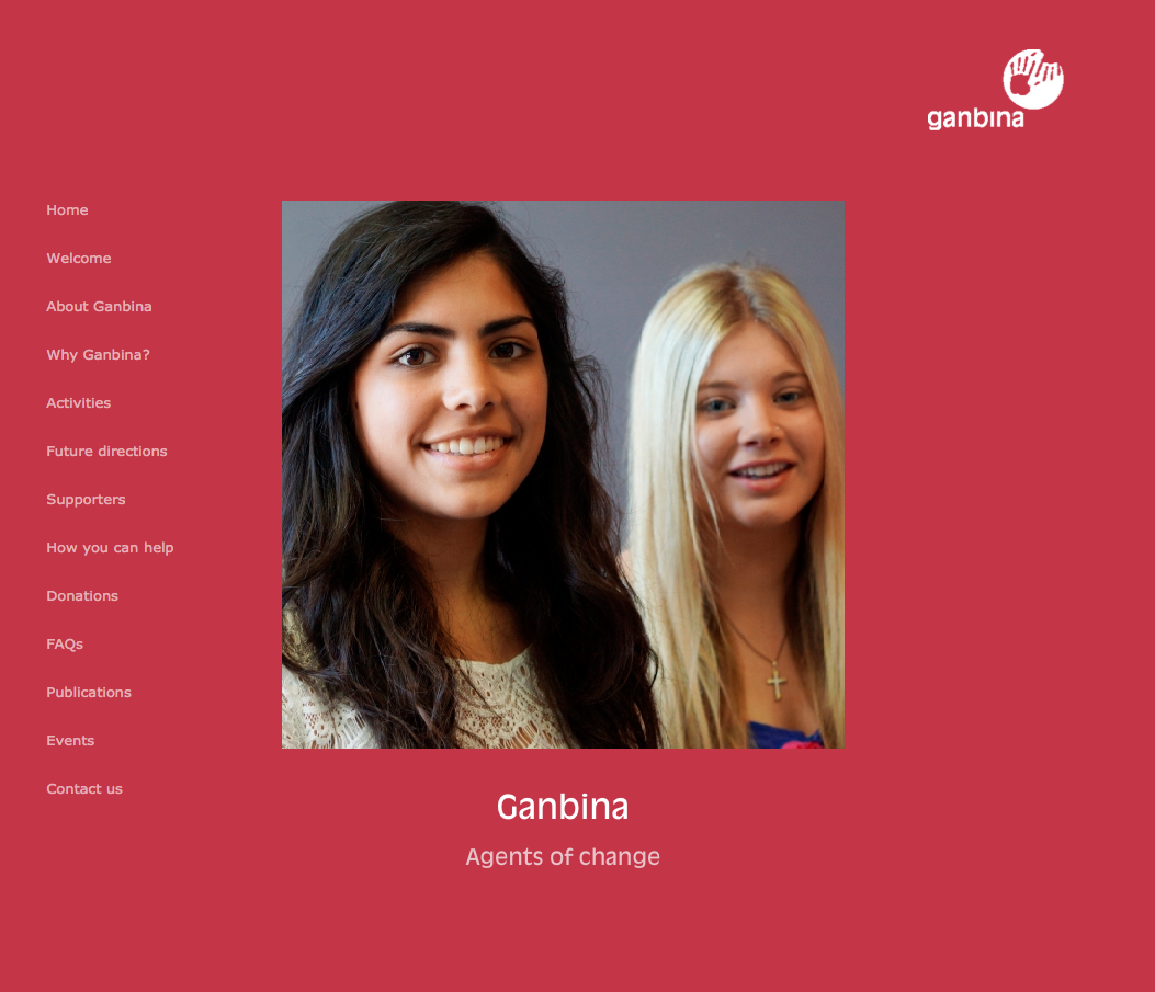 Ganbina Website